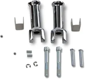 1620-1784 Drag Specialties Passenger Peg Mount Chrome Softail Harley-davidson #50500771