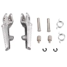 1880club 550724956706 Sliver Front Rider Foot Pegs Footrest Pedal Kit Fit Honda Cbr600rr 2003-2006