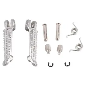 1880club 550725294272 Motor Front Footrests Foot Pegs Peg For Yamaha Yzf R6s 2003-2008 R6 1999-12