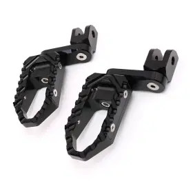 Aarfpfg14m39bktourthbkcl7051 Aaracing Touring 40mm Adjustable Blue Front Foot Pegs For Buell M2 Cyclone All Year