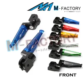 Aarfpfg2425mmbkmfpxxcl6001 Aaracing Cnc Shinob 25mm Extension Rider Foot Pegs Fits Ducati Sporttouring St4 St2 St3