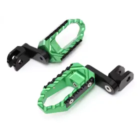 Aarfpfg40am39bktourthbkcl7182 Aaracing Touring 40mm Adjustable Blue Front Foot Pegs For Z900 Se 17 18 19 20 21 22 23