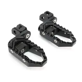 Aarfpfg67m39bktourthbkcl7413 Aaracing Touring 40mm Adjustable Blue Front Foot Pegs For Suzuki Sv650 17 18 19 20 21