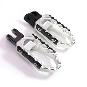 Aarfpfg71bktourthbkcl7271 Aaracing Touring Silver Anti Slip Front Foot Pegs For Suzuki Sv 1000 S 03 04 05 06 07