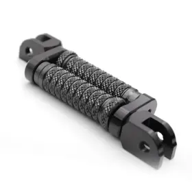 Cl6aafpfg39m25bkpolecl723175 Aaracing Black M-grip 1 Inch Cnc Adjustable Front Foot Pegs For Nc750 S/x 16 17 18 19 20 21