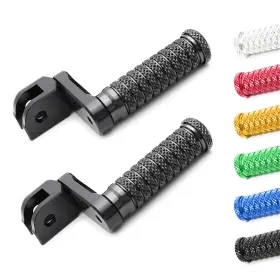Cl6aafpfg76m40bkpolecl723288 Aaracing Pole 40mm Adjustable Black Front Foot Pegs For Speed Triple 1050 R 09 10 11