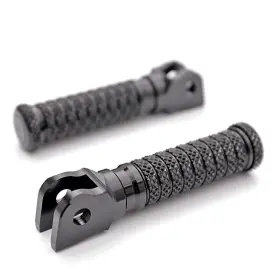 Cl6afpfg37bkpolecl723170 Aaracing Black M-grip Anti-slip Front Foot Pegs Set For Honda Cb1100 13 14 15 16 17