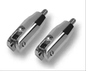 Fpmt501-c Accutronix/all American Billet Folding Peg Mounts