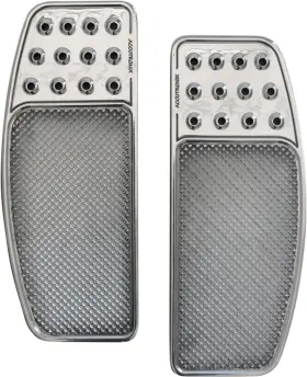 Fbf01-kdoc Accutronix Drilled Original Front Floorboards - Chrome Knu