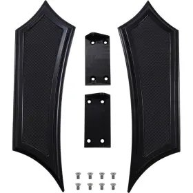 Fbf91-ib Accutronix Extended Drilled Instigator Floorboards - Black