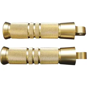 Rp111-kg5 Accutronix Brass Footpegs - Grooved
