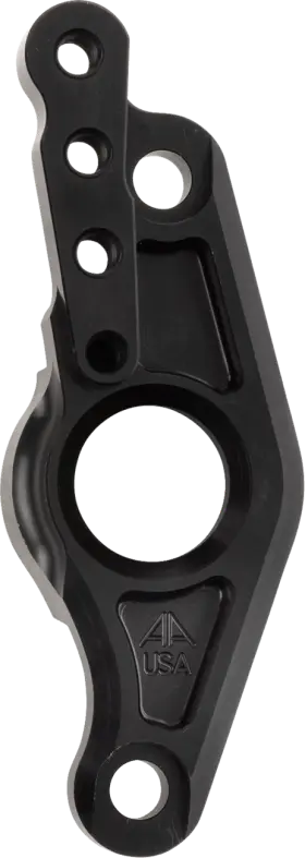 M8pb-2 Alloy Art Swingarm Pivot Block - Rear Black Anodized