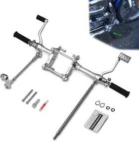 Al-c50-e-b Alloyforge Sportster 883 1200 Forward Control Pegs Chrome For Harley Foot Controls 91-97