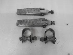 27-1507 Anderson Clamp On Food Pegs Harley Chopper Shovel Knuckle Pan Tc-88 M8 Evo