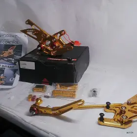 Hf096 Arashi Adjustable Rearsets Footrests Pedals For Honda Cbr1000rr Sp 2012-2019 2013 2014