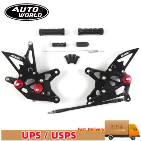 Hfn002 Arashi Racing Footrest For Kawasaki Ninja Zx-6r 2009-2014 Zx636 Gp Shift Rearset Peg