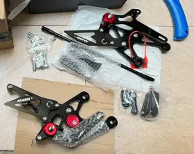 Hfn009 Arashi Adjustable Rearsets For Yamaha R1 2007 2008 Yzf-r1 Rear Set Footrest Foot Pegs