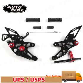 Hfn070 Arashi Adjustable Racing Rearset Footrest Footpeg For Bmw S1000r 2017 2018 2019 Black