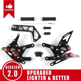 Hfn071b Arashi For Yamaha Yzf R1 R1m R1s Rn32 2024 2025 Racing Footrest Foot Pegs Pedals