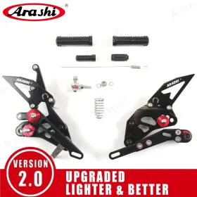 Hfn097 Arashi V2.0 Footrest Foot Pegs Rearsets For Suzuki Gsxr1000 2009-2016 Rider