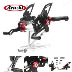 Hfn110 Arashi For Kawasaki Z125 Pro Br125 2024 2025 Racing Footrest Rearsets Foot Pegs