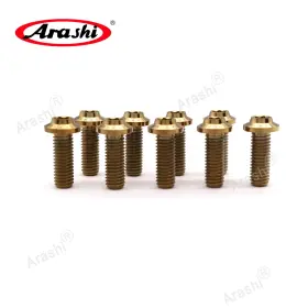 Scr004 Arashi 10pcs Front Brake Rotor Disc Mounting Bolts For Ducati Monster 1100 S 2009 2010