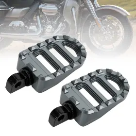 Fp-324-ti Areyourshop Front Footrests Foot Peg For Dyna Sportster 883 Electra Glide Road Ti #3