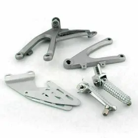 M521-a016-silver Areyourshop Front Bracket Footrest Footpeg Left Right For Yamaha Yzf R1 2007-2008 Av