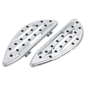 06-838 Arlen Ness Deep Cut Driver Floorboards - Chrome