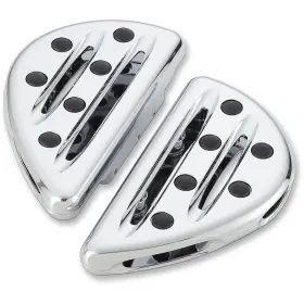 06-866 Arlen Ness Passenger Floorboard - Deep Cut Chrome