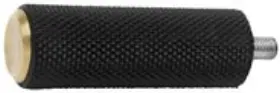 07-933 Arlen Ness Knurled Brass Fusion Shifter Brake Peg For Harley Or Metric