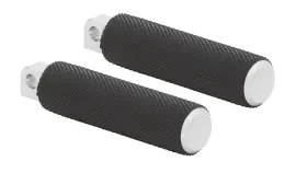 07-941 Arlen Ness Knurled Chrome Footpegs