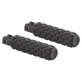 07-966 Arlen Ness Fusion Passenger Footpegs - Air Trax Black