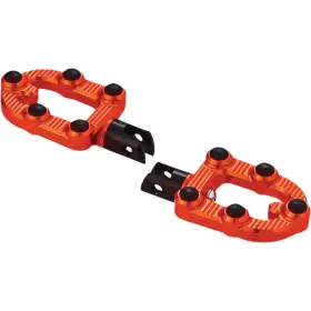07-969 Arlen Ness Mx Footpegs - Orange Anodized
