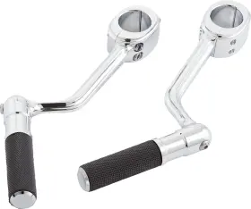 400-046 Arlen Ness Forged Highway Peg Mounts With Pegs - Chrome