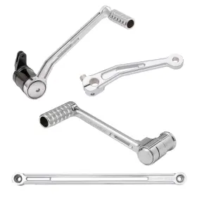 420-105 Arlen Ness Speedliner Chrome Solo Foot Control Kit