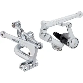 Ft00-ft07 Arlen Ness 420-142 Mid Controls - Chrome Flt