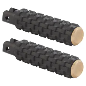 I-1308 Arlen Ness Fusion Footpegs - Air Trax Brass