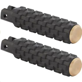 Arlen Ness I-1309 Fusion Footpegs - Air Trax Brass Motorcycle Street Bike