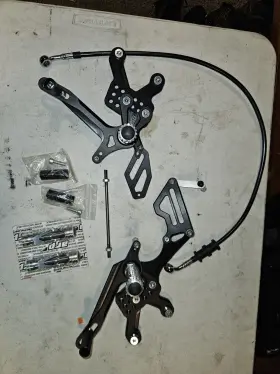 Rskt-01o-sss Arp Rskt-010-sss Ktm Superduke 990 Rearsets 2006-2013 With Spares
