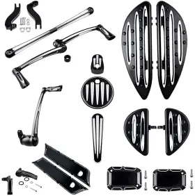 Astradepot 934668118701 For 14-16 Harley Touring F/r Floorboards Gas Tank Ignition Switch Dash Cover