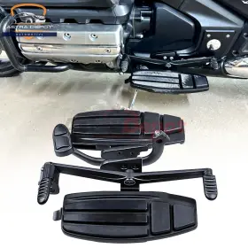 Astradepot 934668118794 For 2001-2017 Honda Goldwing Gl1800 Driver Floorboards Heel Toe Shifter Kit