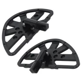 25v8pn Bfo Rear Black Floorboard Foot Pegs Male Mount Footboard For Touring Street Glide