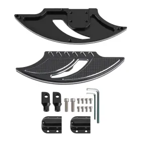 3hd8bf Bfo Motorcycle Floorboards Rear Passenger Foot Pegs Pedals And Brackets Mounting Kit