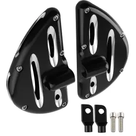 Bfo 4kociw Rear Passenger Floorboard Footboards Pedals For Harley Street Glide Floor Board