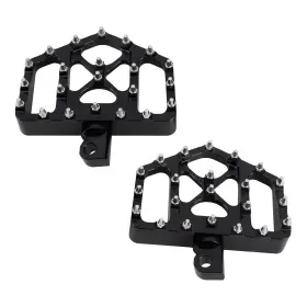 7m1ye6 Bfo Wide Fat Foot Pegs Floorboard Fit For H-d Harley Dyna Touring Sportster Mx Style