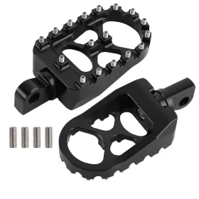 Iron883 Bfo Gjxkh9 Wide Mx Style Foot Pegs Pedal Footrest For Harley Dyna/softail/fatboy/iron883