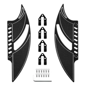 Xa6loe Bfo Front Driver Floorboards Foot Peg For Harley Road Glide Fltr/fltrx 1986-up