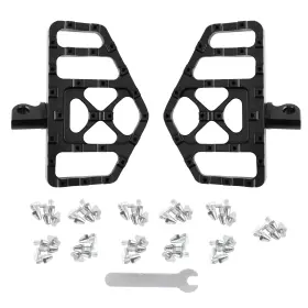 Bfo Yp075j Mx Style Wide Fat Foot Pegs Floorboard Anti Slip Fit For Harley Road King Dyna