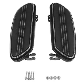 Bikers Choice 055372 Extended Floorboard Kit - Black